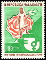 Malagasy 1975 International Women's Year unmounted mint.