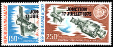 Malagasy 1975 Apollo-Soyuz Space Link unmounted mint.