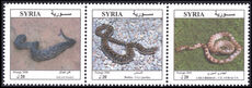 Syria 2008 Snakes unmounted mint.