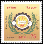 Syria 2014 Labour Day unmounted mint.