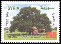 Syria 2015 Tree Day unmounted mint.