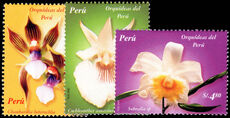Peru 2004 Orchids unmounted mint.