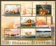 Peru 2005 Naval Victories sheetlet unmounted mint.
