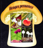 Peru 2007 Fungi souvenir sheet unmounted mint.