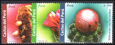 Peru 2008 Peruvian Cacti unmounted mint.