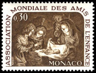 Monaco 1966 World Association of Children's Friends unmounted mint.