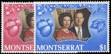 Montserrat 1972 Royal Silver Wedding unmounted mint.