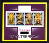 Montserrat 1976 Easter souvenir sheet unmounted mint.