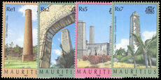 Mauritius 1999 Old Sugar Mill Chimneys unmounted mint.