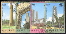 Mauritius 1999 Old Sugar Mill Chimneys fine used.