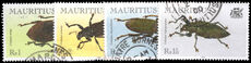Mauritius 2000 Beetles fine used.