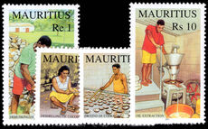 Mauritius 2001 Coconut Industry unmounted mint.