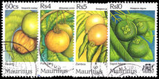 Mauritius 1997 Fruits fine used.