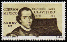 Mexico 1971 Remains Of Francisco Javier Clavijero unmounted mint.
