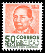 Mexico 1975 50p Juarez unmounted mint.