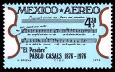 Mexico 1977 Birth Centenary of Pablo Casals unmounted mint.