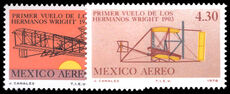 Mexico 1978 75th Anniversary of First Powered Flight unmounted mint.