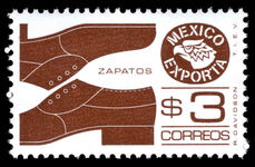 Mexico 1979-88 3p Shoes Exporta wmk unmounted mint.