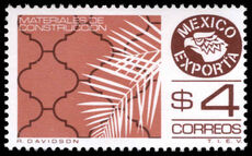 Mexico 1979-88 4p Construction Materials Exporta wmk unmounted mint.