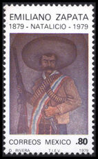 Mexico 1979 Birth Centenary of Emiliano Zapata unmounted mint.
