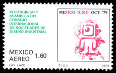 Mexico 1979 11th Congress and Assembly of International Industrial Design Council unmounted mint.