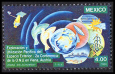 Mexico 1982 Second UN Conference on the Exploration and Peaceful Uses of Outer Space unmounted mint.