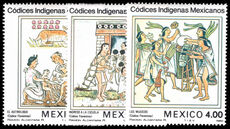 Mexico 1982 Native Mexican Codices unmounted mint.