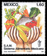 Mexico 1982 Mexican Food System unmounted mint.