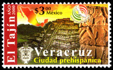 Mexico 2000 Totonaca Temple, El Tajin unmounted mint.