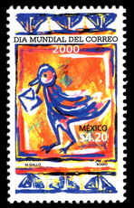Mexico 2000 World Post Day unmounted mint.