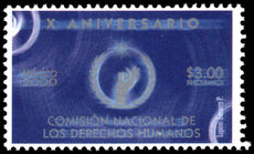 Mexico 2000 50th Anniversary of National Human Rights Commission unmounted mint.