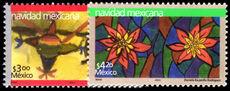 Mexico 2000 Christmas. Children's paintings unmounted mint.