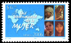 Mexico 2006 International Women's Day unmounted mint.