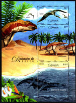 Mexico 2006 Dinosaurs souvenir sheet unmounted mint.