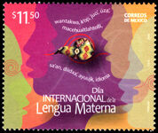 Mexico 2010 International Day of Indigenous Languages unmounted mint.