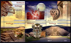 Mexico 2010 Archaeology. Teotihuacan souvenir sheet unmounted mint.