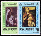 New Hebrides 1972 Christmas unmounted mint.