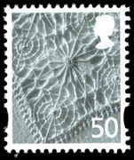 Northern Ireland 2003-17 50p Linen Pattern unmounted mint.
