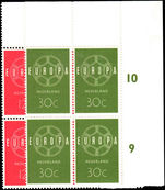 Netherlands 1959 Europa unmounted mint.