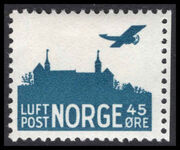Norway 1927 Air first printing mounted mint.