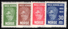 Norway 1929 Death Centenary of N. H. Abel mounted mint.
