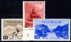 Norway 1938-39 Tourist Propaganda with watermark unmounted mint.