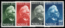 Norway 1943 Birth Centenary of Grieg unmounted mint.