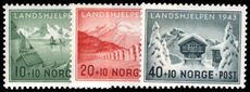 Norway 1943 Winter Relief Fund unmounted mint.