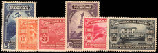 Panama 1936 Fourth Spanish-American Postal Congress (1st issue) airs lightly mounted mint.