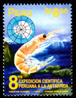 Peru 1997 Eighth Peruvian Scientific Expedition to Antarctica unmounted mint.