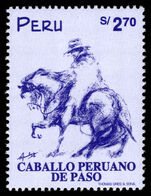Peru 1998 50th Anniversary of National Association of Breeders and Owners of Paso Horses unmounted mint.
