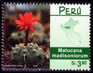 Peru 2000 Cacti unmounted mint.