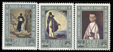 Peru 1965 Canonisation of St Martin de Porras unmounted mint.