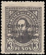 Paraguay 1929 $6.80 on 3 peso hinged